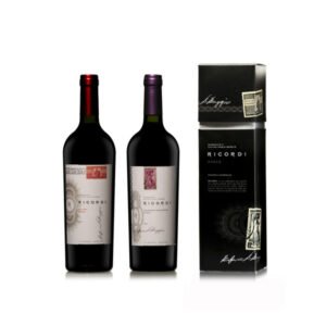 Estuche Ricordi Malbec y Cabernet Sauvignon